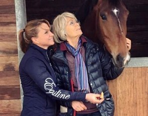 Dorothee Schneider and Gabriele Kippert with Karlijn V