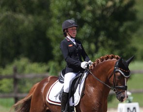 Antonia Busch-Kuffner on Daily Pleasure at the 2019 CDI Leudelange :: Photo © Astrid Appels