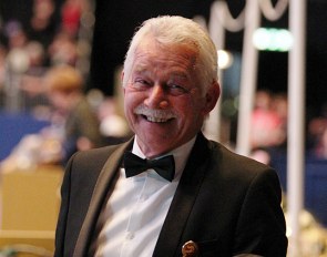 Stephen Clarke at the 2019 CDI-W London Olympia Horse Show :: Photo © Astrid Appels