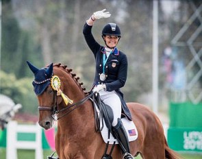 Sarah Lockman and First Apple win gold at the 2019 Pan American Games :: Photo © Shannon Brinkman