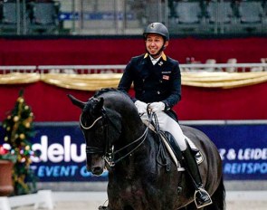 Malaysian Qabil Ambak competing all over Europe, here at the CDI-W Salzburg, in pursuit of Olympic qualification :: Photo © Petra Kerschbaum