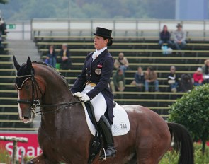 Nina Stadlinger and Egalité at the 2006 World Equestrian Games in Aachen :: Photo © Astrid Appels