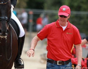 Oliver Oelrich at the 2014 European Junior/Young Riders Championships in Arezzo, Italy :: Photo © Astrid Appels