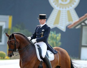Hubertus Schmidt and Florenciano at the 2014 CDI Hagen :: Photo © Astrid Appels
