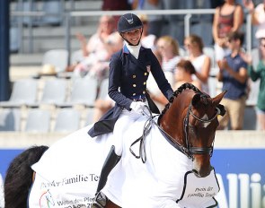 Laura Graves and Verdades beat the world's best twice: in 2017 and 2018 at the CDIO Aachen :: Photo © Astrid Appels