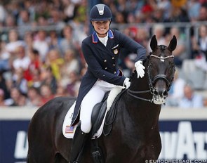 Adrienne Lyle and Betsy Juliano's Salvino at the 2019 CDIO Aachen :: Photo © Astrid Appels