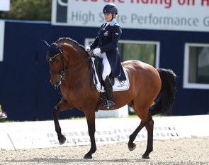 Charlotte Haid-Bondergaard and Roberto des Frettes at the 2019 CDI Hagen :: Photo © Astrid Appels