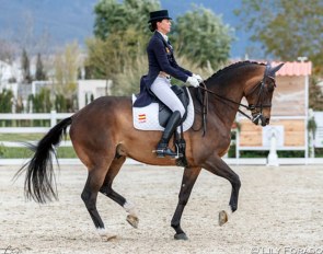 Beatriz Ferrer-Salat and Elegance at the CDN Oliva Nova :: Photo © Lily Forado