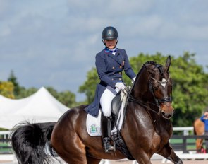 Natalie Pai and Utopie d'Ouilly at the 2020 CDN Wellington :: Photo © Lily Forado
