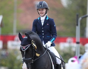 Holly Kerslake and Valhallas Zorro at the 2017 CDI Sint-Truiden :: Photo © Astrid Appels