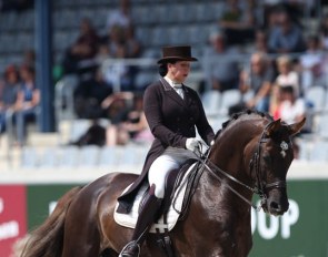 Inessa Merkulova and Furst Albert at the 2019 CDIO Aachen :: Photo © Astrid Appels
