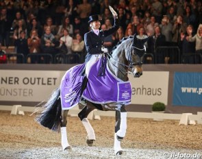 Jessica von Bredow-Werndl and Unee BB at the 2020 CDI-W Neumünster :: Photo © LL-foto