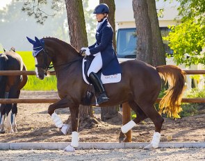 Katrin Bettenworth and Diamond Flame