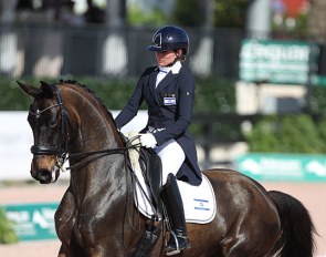 Micah Deligdish and Destiny at the 2020 CDI Wellington :: Photo © Astrid Appels
