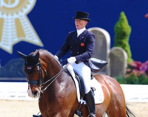 Henriette Andersen and Louis d'Or at the 2011 CDI Hagen :: Photo © Astrid Appels