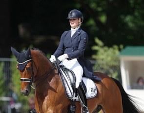 Jill Huijbregts and Zamacho Z at the 2017 CDIO Rotterdam :: Photo © Astrid Appels