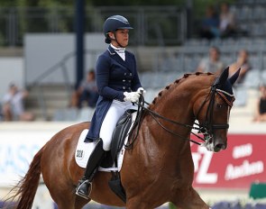 Danielle Heijkoop and Daula II at the 2018 CDIO Aachen :: Photo © Astrid Appels