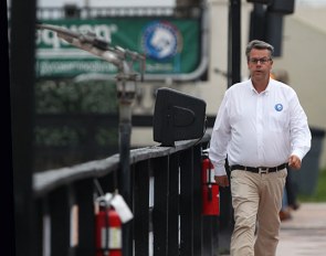 Thomas Baur, representative of the International Equestrian Organisers Association, and show director of the Global Dressage Festival in Wellington :: Photo © Astrid Appels