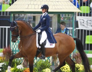 Yvonne Losos de Muniz and Foco Loco W at the 2016 Olympic Games :: Photo © Astrid Appels