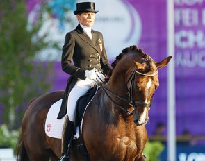 Katarzyna Milczarek and Dzeko at the 2017 European Dressage Championships in Gothenburg :: Photo © Astrid Appels