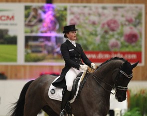 Florine Kienbaum and Doktor Schiwago at the 2018 CDI Lier :: Photo © Astrid Appels