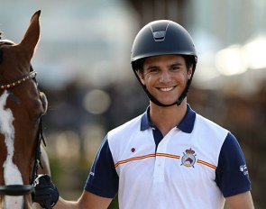 Juan Matute Guimon at the 2018 World Equestrian Games :: Photo © Astrid Appels