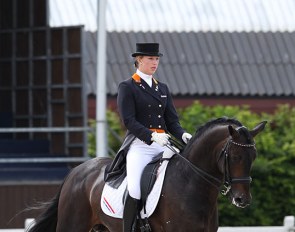 Stephanie Kooijman and Ulysse at the 2012 CDI-PJYR Moorsele :: Photo © Astrid Appels