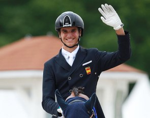 Juan Matute Guimon and Dhannie at the 2016 CDIO Compiegne :: Photo © Astrid Appels