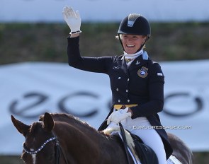 Jeanna Hogberg at the 2018 CDIO Uggerhalne :: Photo © Astrid Appels