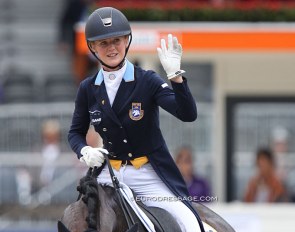 Juliette Ramel at the 2019 European Dressage Championships :: Photo © Astrid Appels