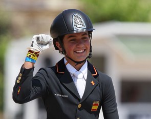 Spanish junior Bruno Cid Romero at the 2019 European Youth Championships :: Photo © Astrid Appels