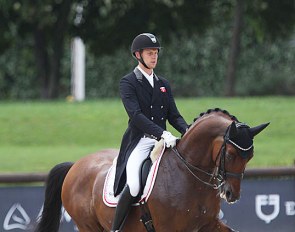 Denmark's Soren Wind competing at the 2019 European Under 25 Championships in San Giovanni in Marignano :: Photo © Astrid Appels
