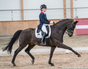 Alicja Trawinska and Diego Ramirez at the 2019 CDI Sopot :: Photo © Lukasz Kowalski
