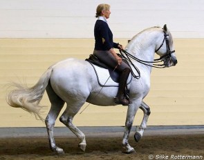 Cricco Åkerberg on Toureio at a clinic in Sweden in July 2017 :: Photo © Silke Rottermann