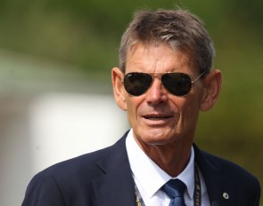 Swedish 5* judge Lars Andersson at the 2019 European Youth Championships :: Photo © Astrid Appels