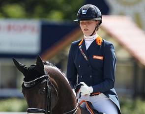 Diana van de Bovenkamp on Evita Ronia at the 2019 CDIO-YR Hagen :: Photo © Astrid Appels