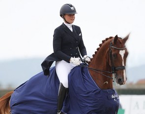 Mara de Vries and Habibi DVB at the 2020 CDI Hagen :: Photo © Astrid Apppels
