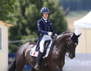 Capucine Noel and Soleil Noir von Rosenhof at the 2020 CDI Hagen :: Photo © Astrid Appels