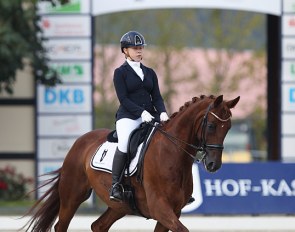 Natalia Plata and Dolcetto at the 2020 CDI Hagen :: Photo © Astrid Appels