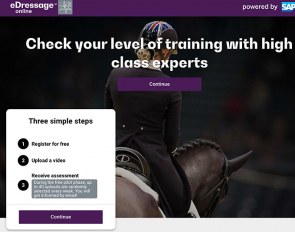 FEI's eDressage platform
