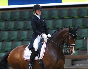 Frederikke Gram Jacobsen and Ryvangs Zafina at the 2020 CDI Lier :: Photo © Astrid Appels