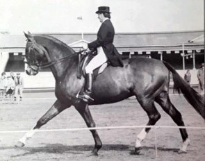 Margaret McIver and CK competing in Australia in 1984 :: Photo © Roz Neave