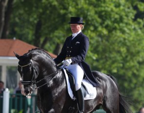 Karen Nijvelt and Maestro at the 2012 CDI Compiegne :: Photo © Astrid Appels