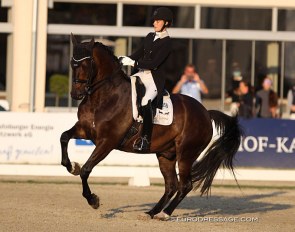 Carina Bachmann and Tarantino at the 2020 CDI Hagen :: Photo © Astrid Appels