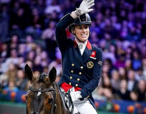 Charlotte Dujardin and Mount St. John Freestyle at the 2020 CDI-W Amsterdam :: Photo © Petra Kerschbaum