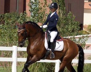Maria Caetano and Jasmim Plus at the 2020 CDI Beloura :: Photo © Rui Pedro Godinho