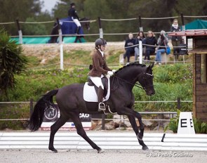 Charlotte Chalvignac and Zouzo at the 2020 CDI Cascais :: Photo © Rui Pedro Godinho