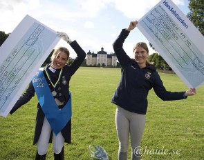 Klara Svanberg and Alva Lander are the 2020 Ajax Stipend recipients :: Photo © Haide Westring