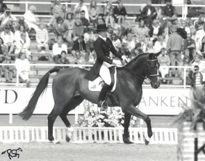 Rozzie Ryan and Stirling Wilton xx at the 1990 World Equestrian Games