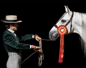 Ruben Arrabe Sanchez with Tlaloc MOR at 2019 SICAB :: Photo © Lily Forado